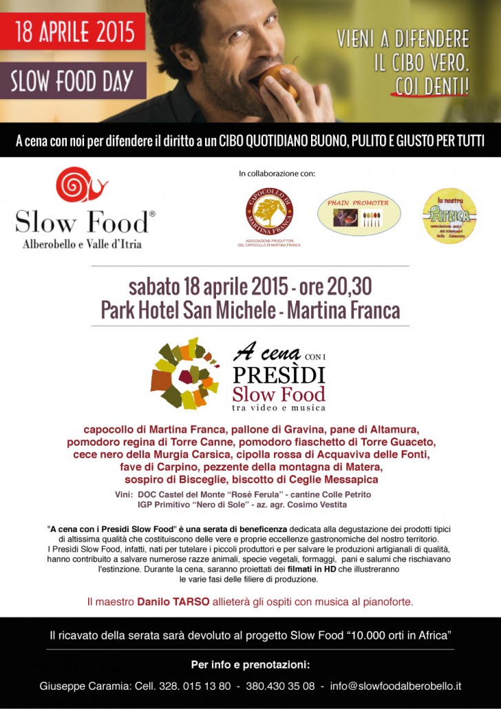 Slow Food Day 2015 - Slow Food Alberobello e Valle d'Itria