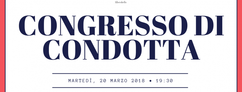 Congresso di Condotta Slow Food Alberobello