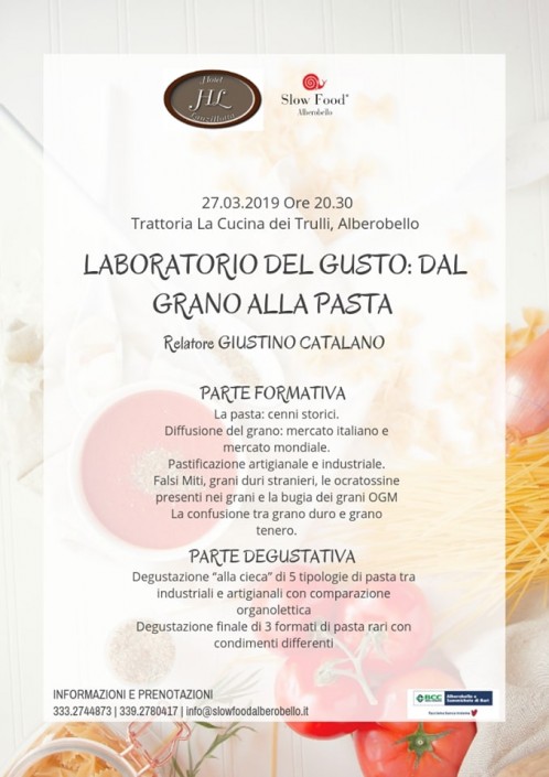 Programma Laboratorio della pasta