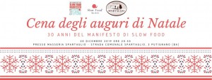 cena slow food auguri